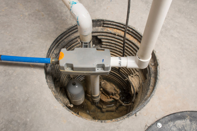 Installation of a sump pump is a basement waterproofing method that can protect you from floods.