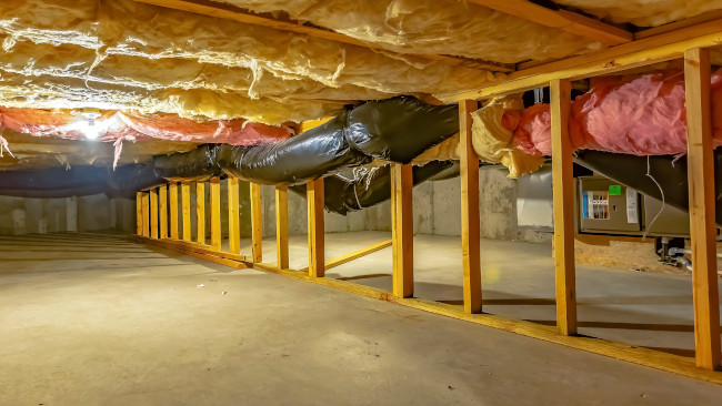 Proper insulation is one of the basic crawl space repair techniques.